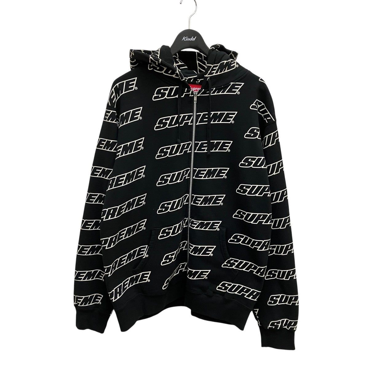18SSRepeat Zip Up Hooded Sweatshirtジップパーカー
