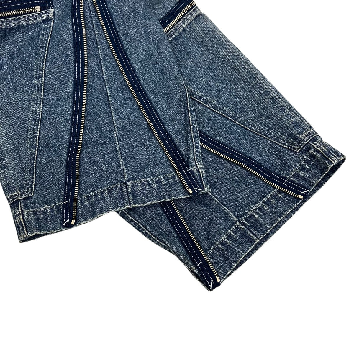 Flight Pants denim 参考上代\52，800ギミックデニムカーゴパンツ24AW-PPT04