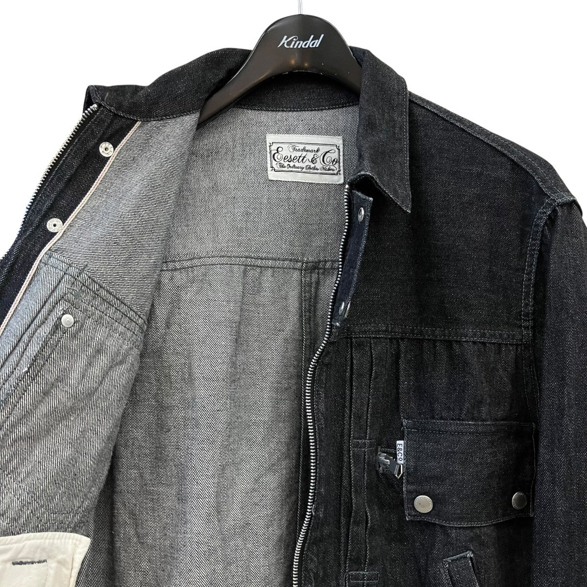 Denim Jacket Type-D SharonbergジップアップデニムジャケットJ210