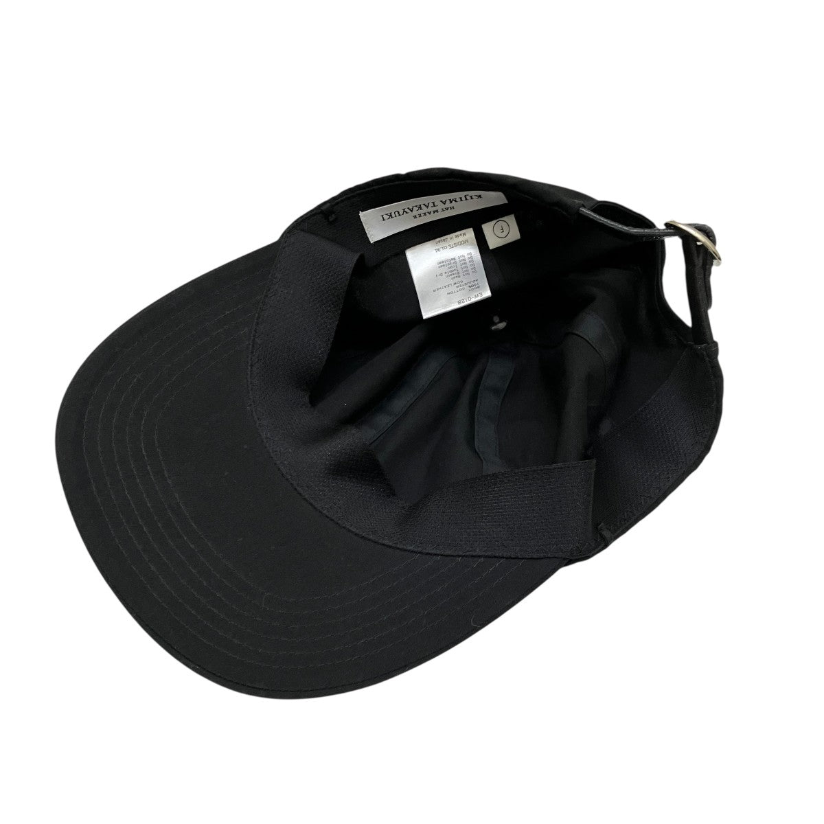 KIJIMA TAKAYUKI LIGHT CANVAS 6PANEL CAPキャップEW-012B 古着・中古-5枚目のアイテム画像