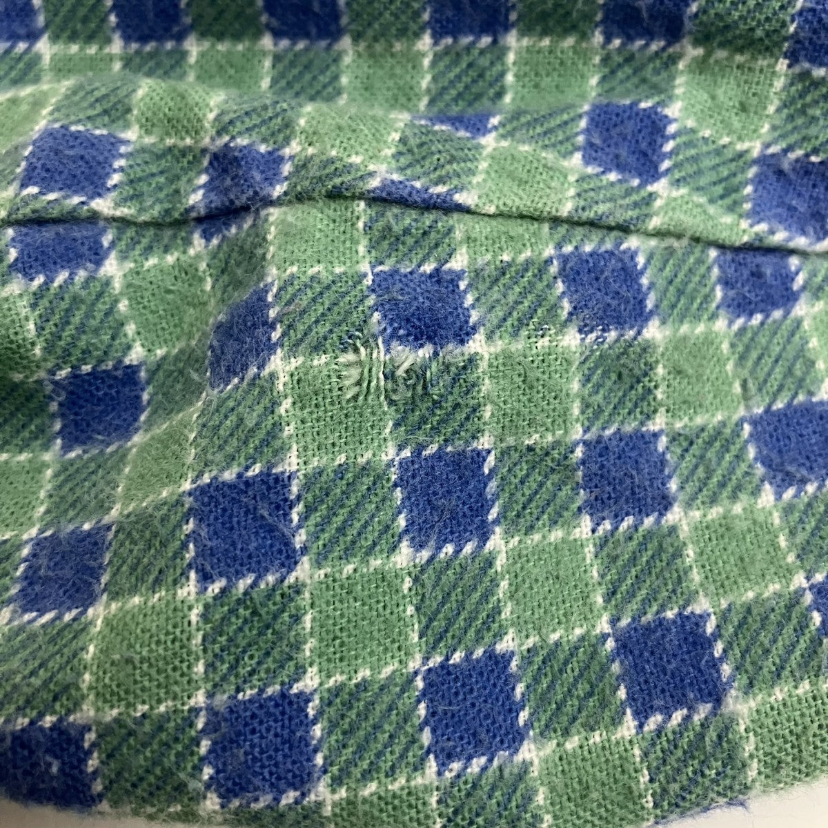 80S長袖チェックシャツ