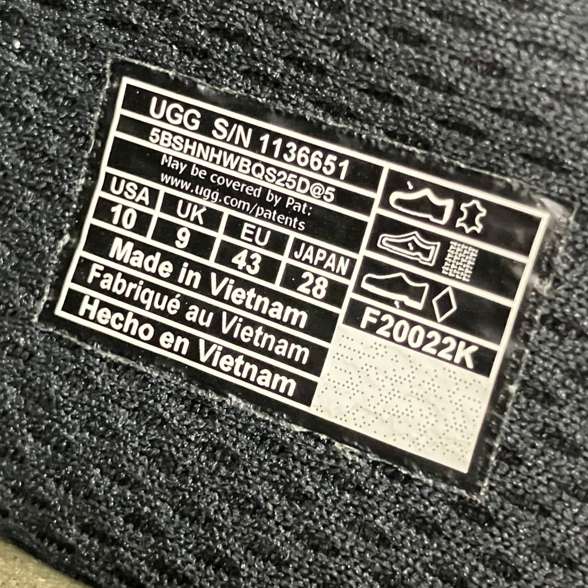 UGG(アグ) Goldencoast Slideコンフォートサンダル1136651 1136651
