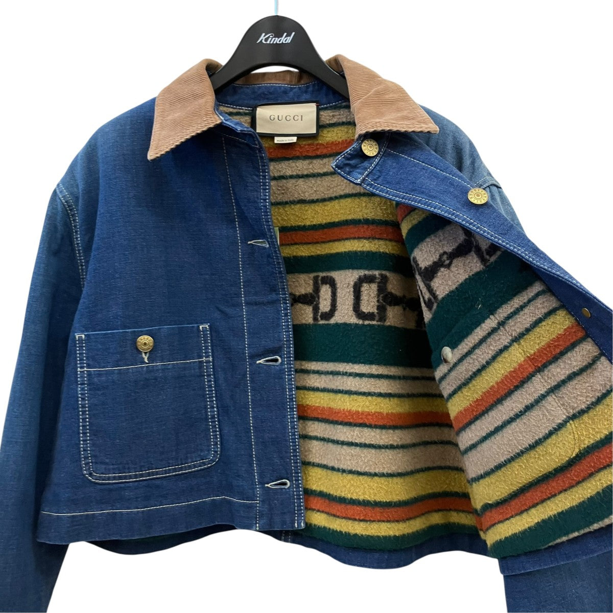 GUCCI デニムジャケット714291 古着・中古-3枚目のアイテム画像