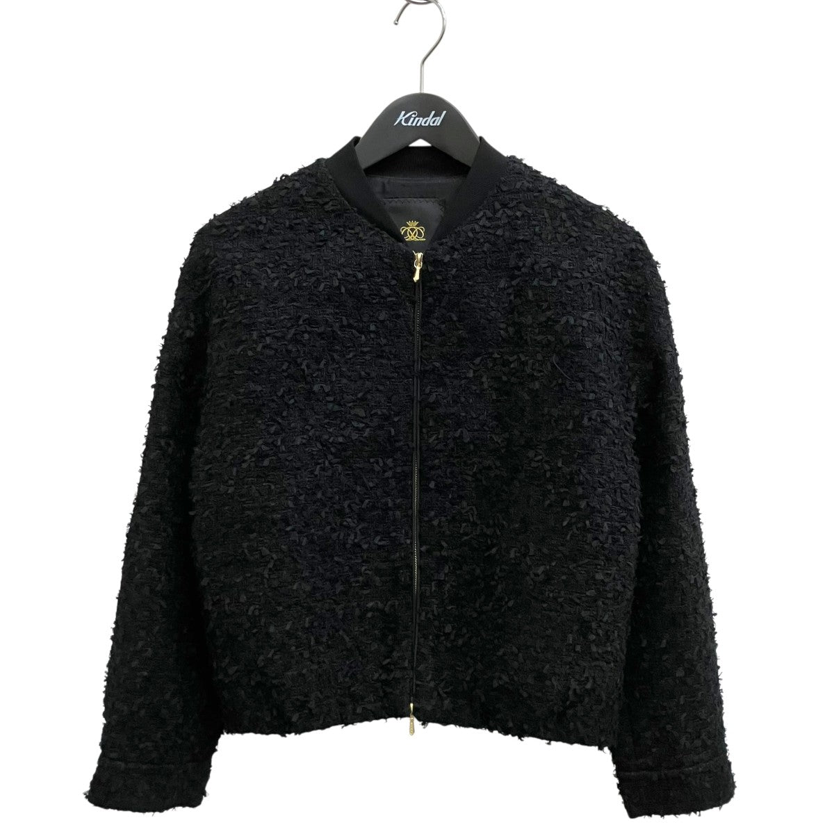 24SSRESORT1 ファンシーツイード ジップアップジャケット