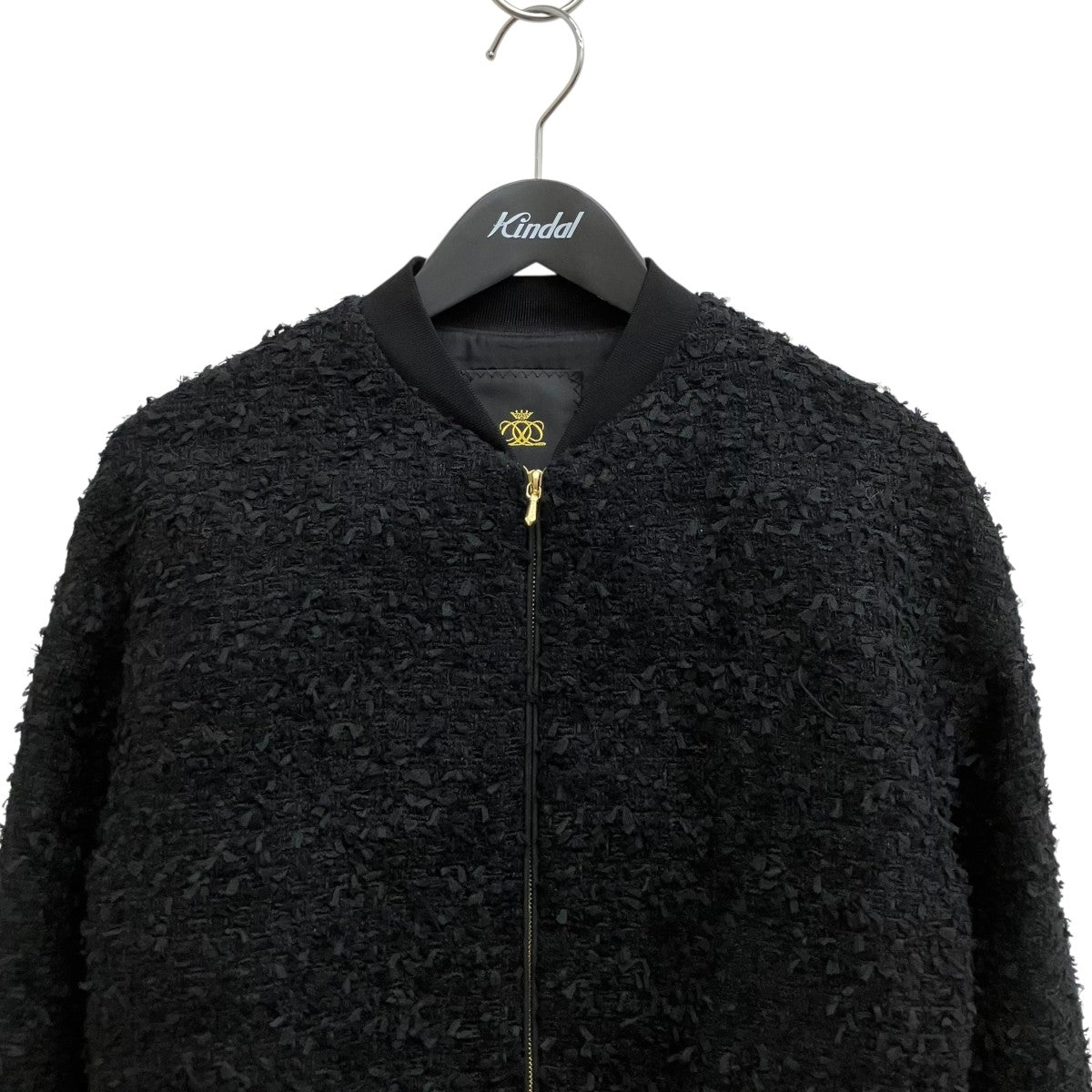 24SSRESORT1 ファンシーツイード ジップアップジャケット