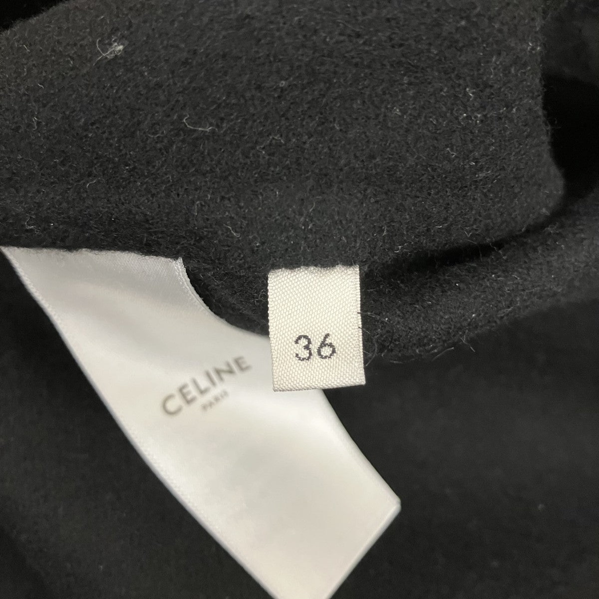 CELINE トリオンフ カシミヤ コート2M9926700 ｴﾃﾞｨ期 古着・中古-7枚目のアイテム画像