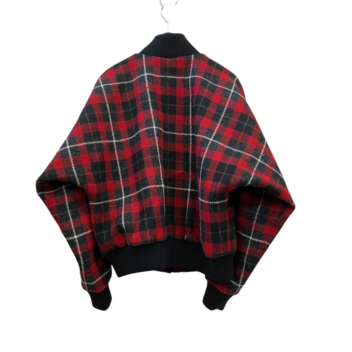 Christian Dior チェックボンバージャケット511C49A1618 古着・中古-4枚目のアイテム画像