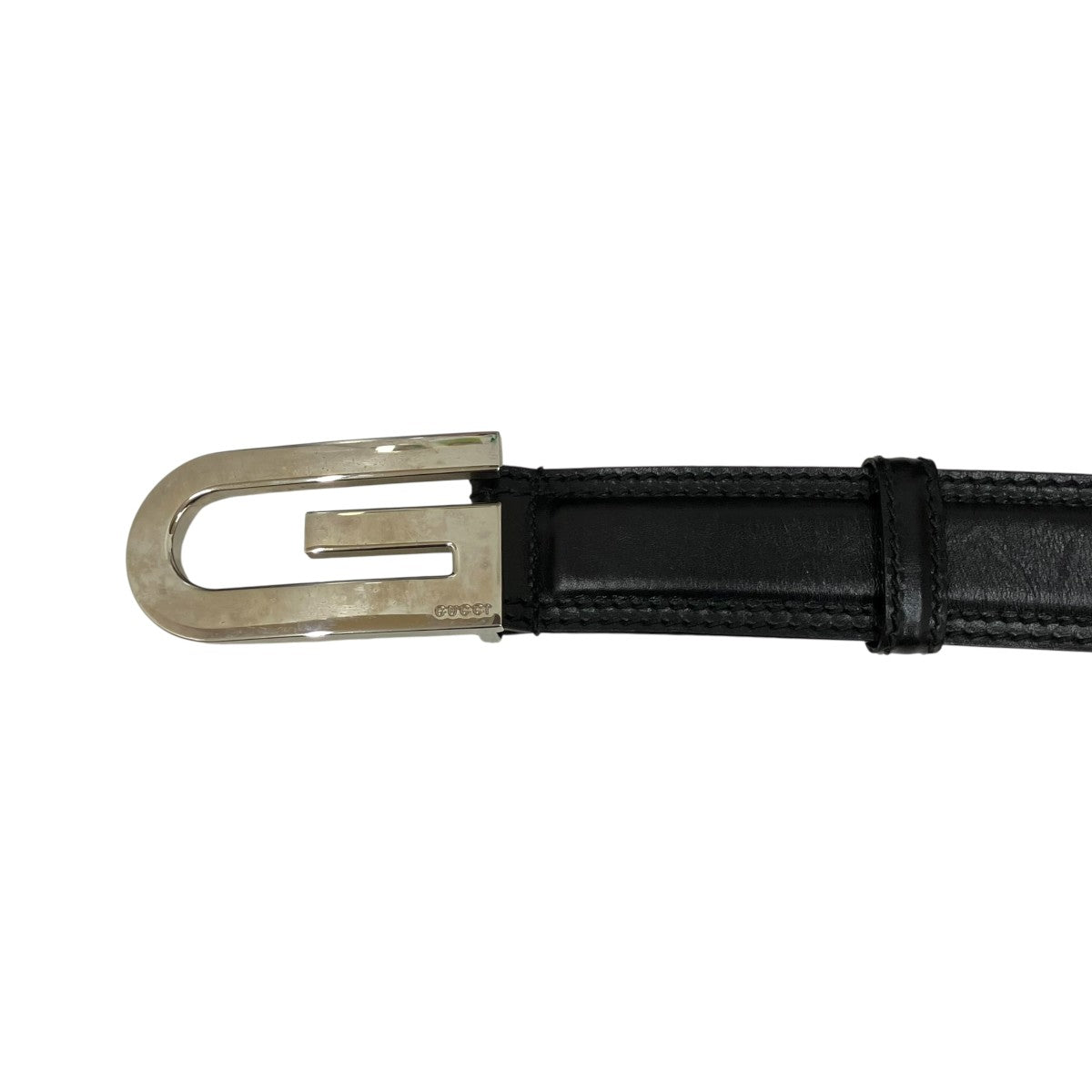 GUCCI(グッチ) トムフォード期レザーベルト138590 138590 ブラック