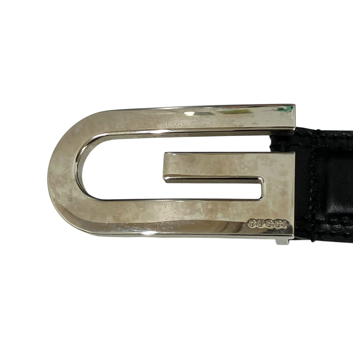 GUCCI(グッチ) トムフォード期レザーベルト138590 138590 ブラック