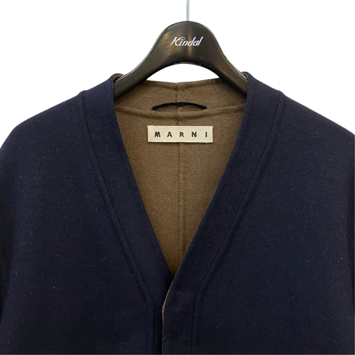 MARNI(マルニ) ロングコートM05AA0034 M05AA0034 ネイビー サイズ 48