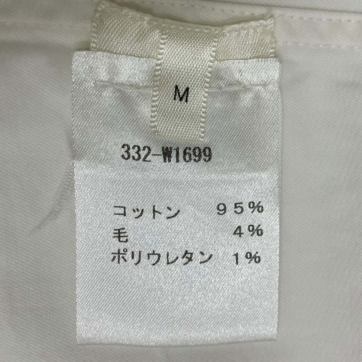 バンドカラーシャツ332-W1699
