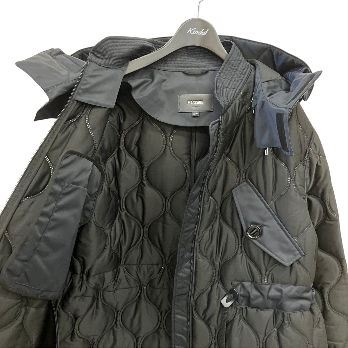 MACKAGE キルティングコートKULA 古着・中古-3枚目のアイテム画像