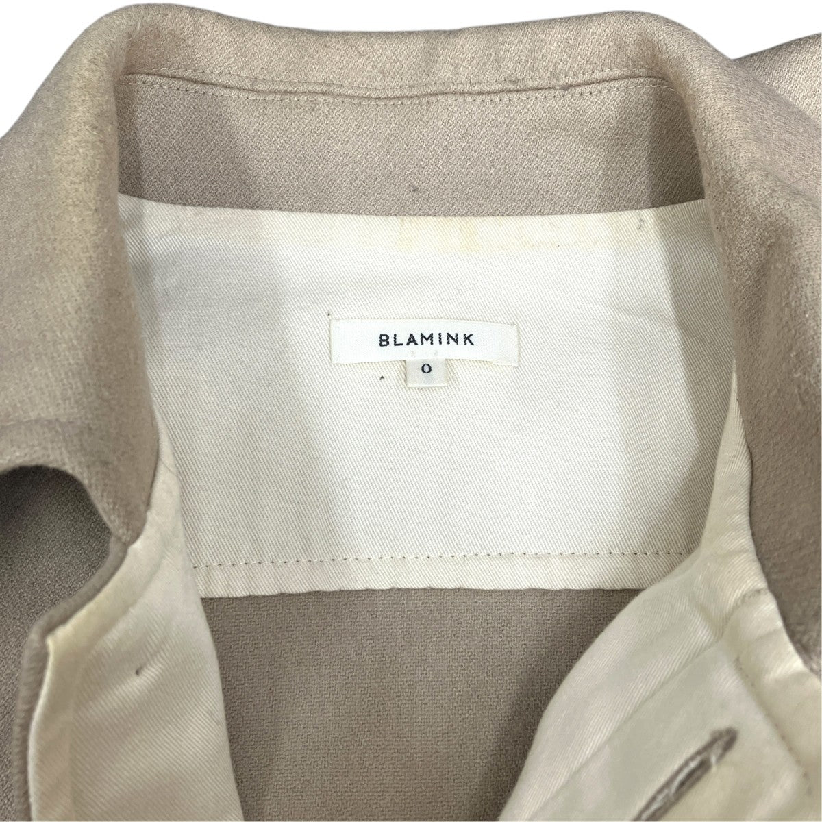 BLAMINK ウールフランネルジャケットコート 7911-299-0052 古着・中古-5枚目のアイテム画像