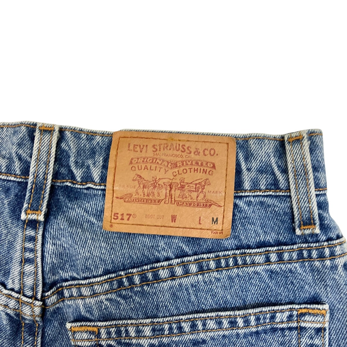90’s 刻印573ブーツカットデニムパンツ11517-4892