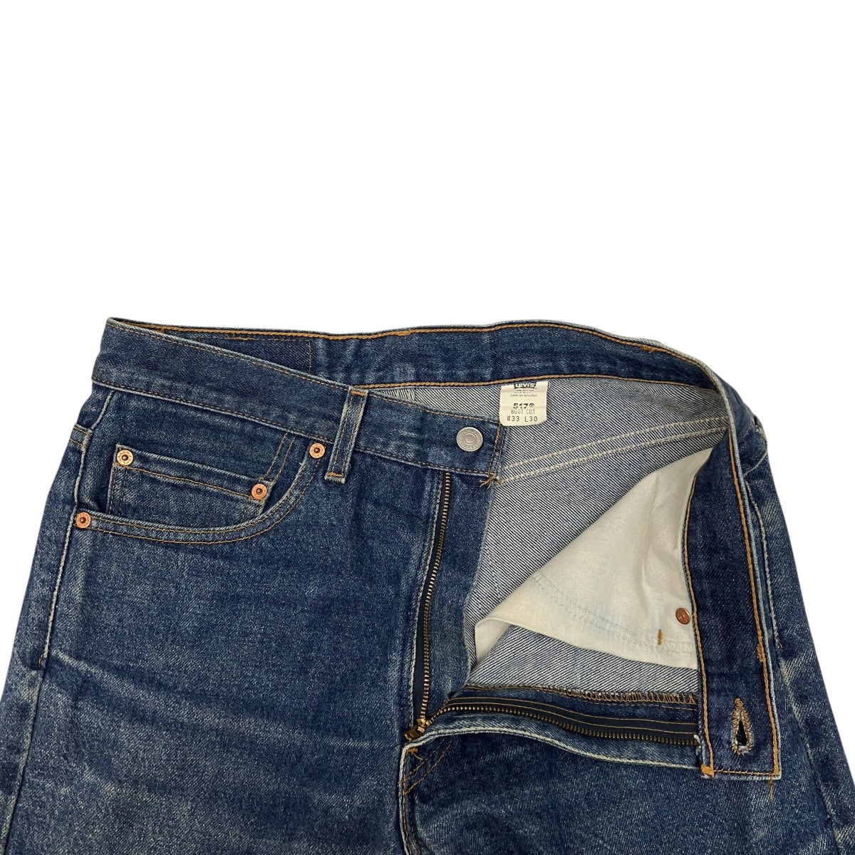 90’s 刻印554ブーツカットデニムパンツ00517-0217