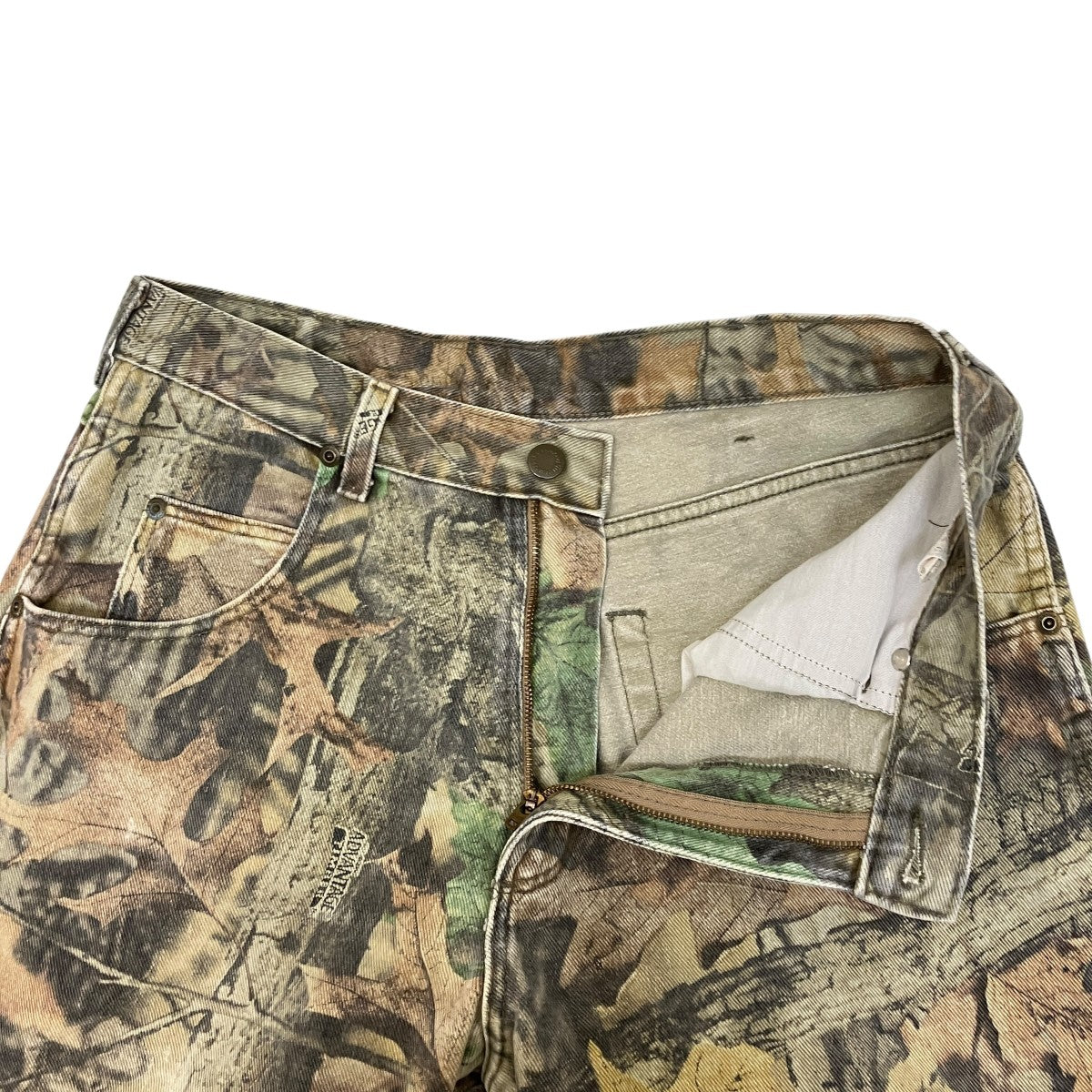 Wrangler(ラングラー) リアルツリーダブルニーパンツ カーキ サイズ 32
