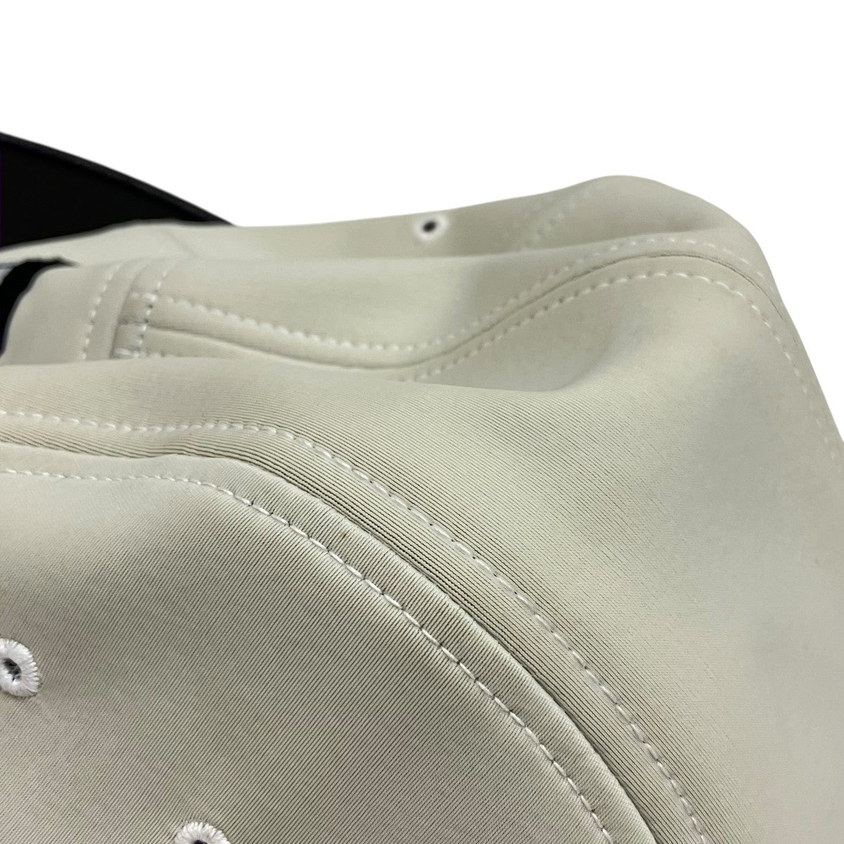 14SSNeoprene Leather Camp Cap5パネルキャップ