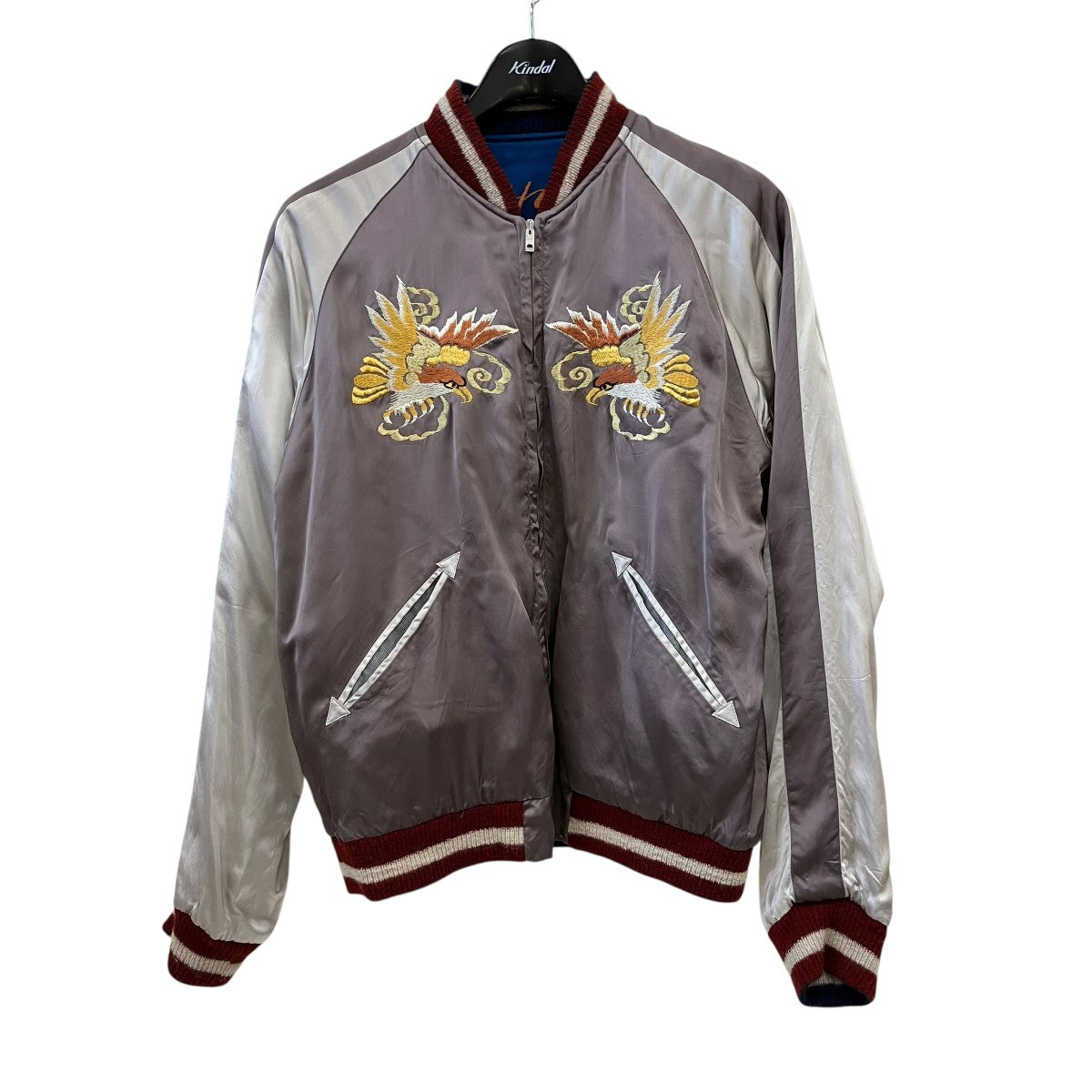 Early 1950s Style Acetate Souvenir Jacket  WHITE DRAGON × WHITE DRAGONリバーシブルスカジャンTT15618