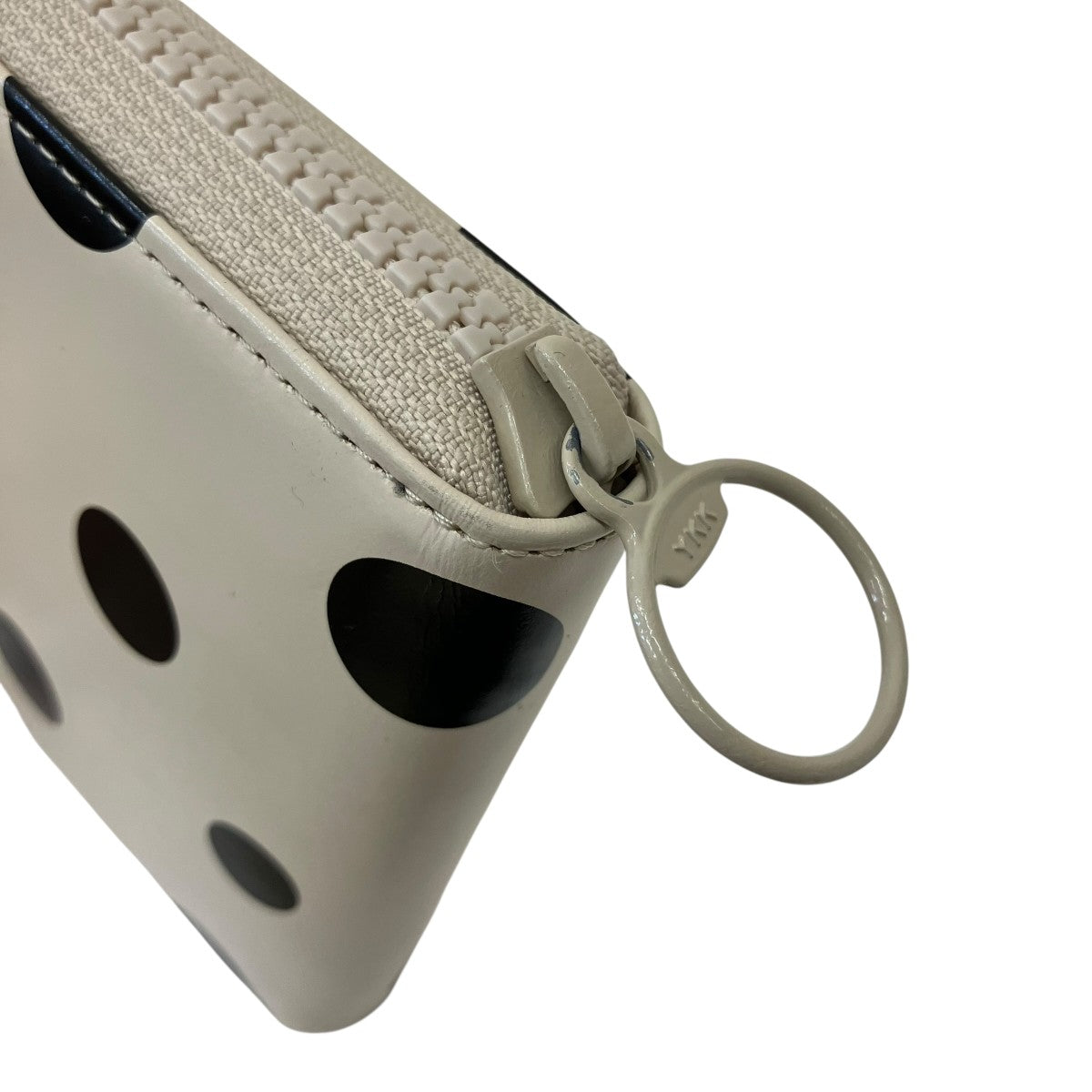JILL POLKA DOTSドット柄レザー2つ折り財布