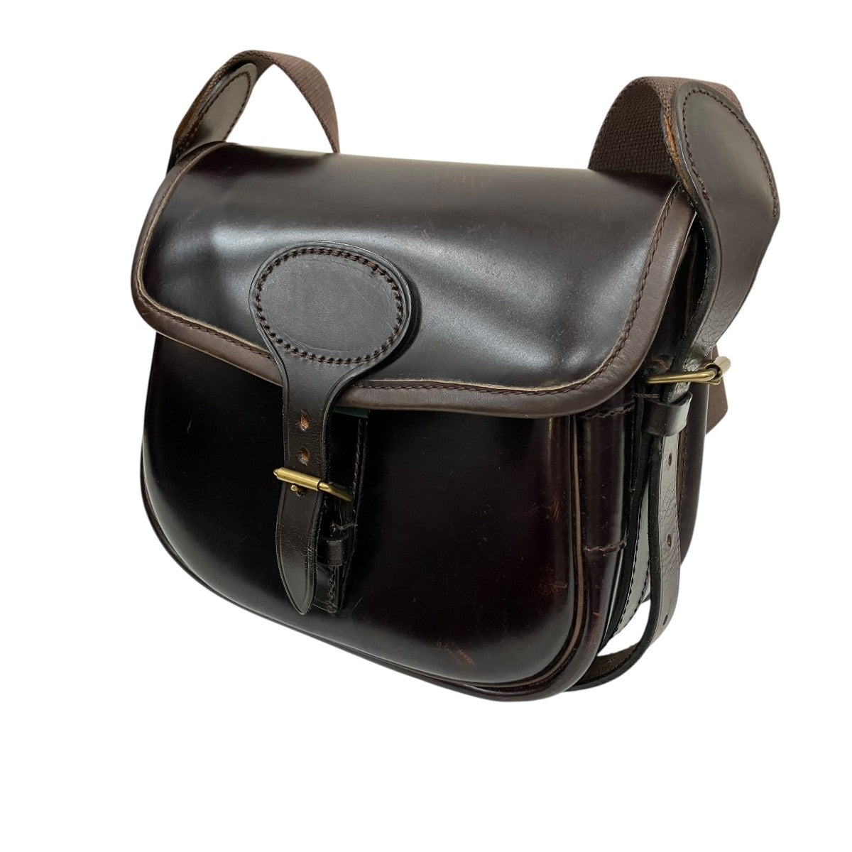 Cartridge Bagオールレザーショルダーバッグ