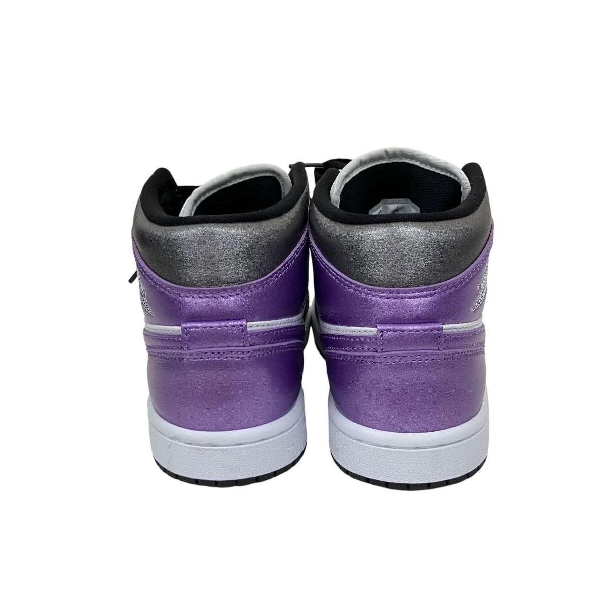 Air Jordan 1 Mid Metallic PurpleハイカットスニーカーHJ5911-105