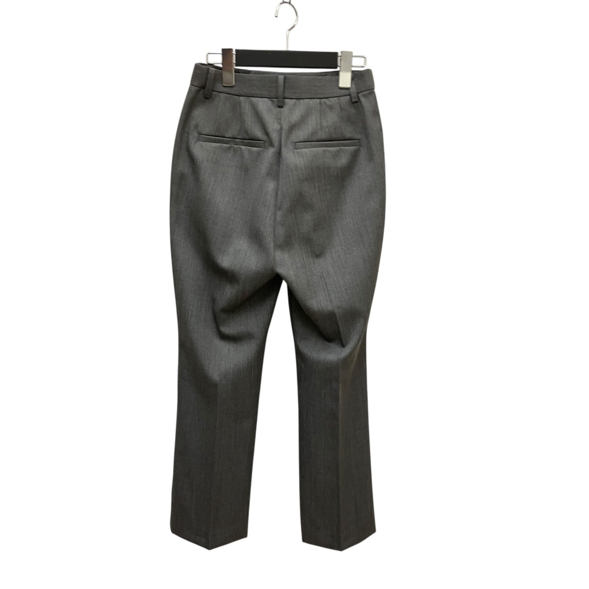 WOOL GABARDINEタイトフレアパンツ24030520204010