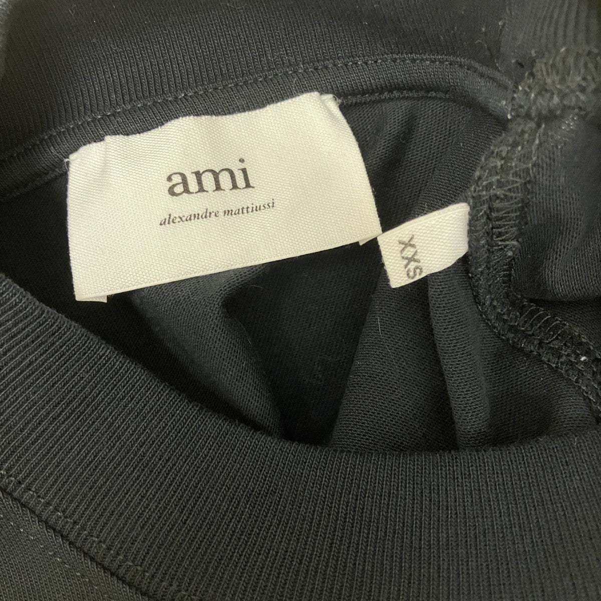 ami(アミ) 半袖Tシャツ ブラック サイズ XXS｜【公式】カインドオル