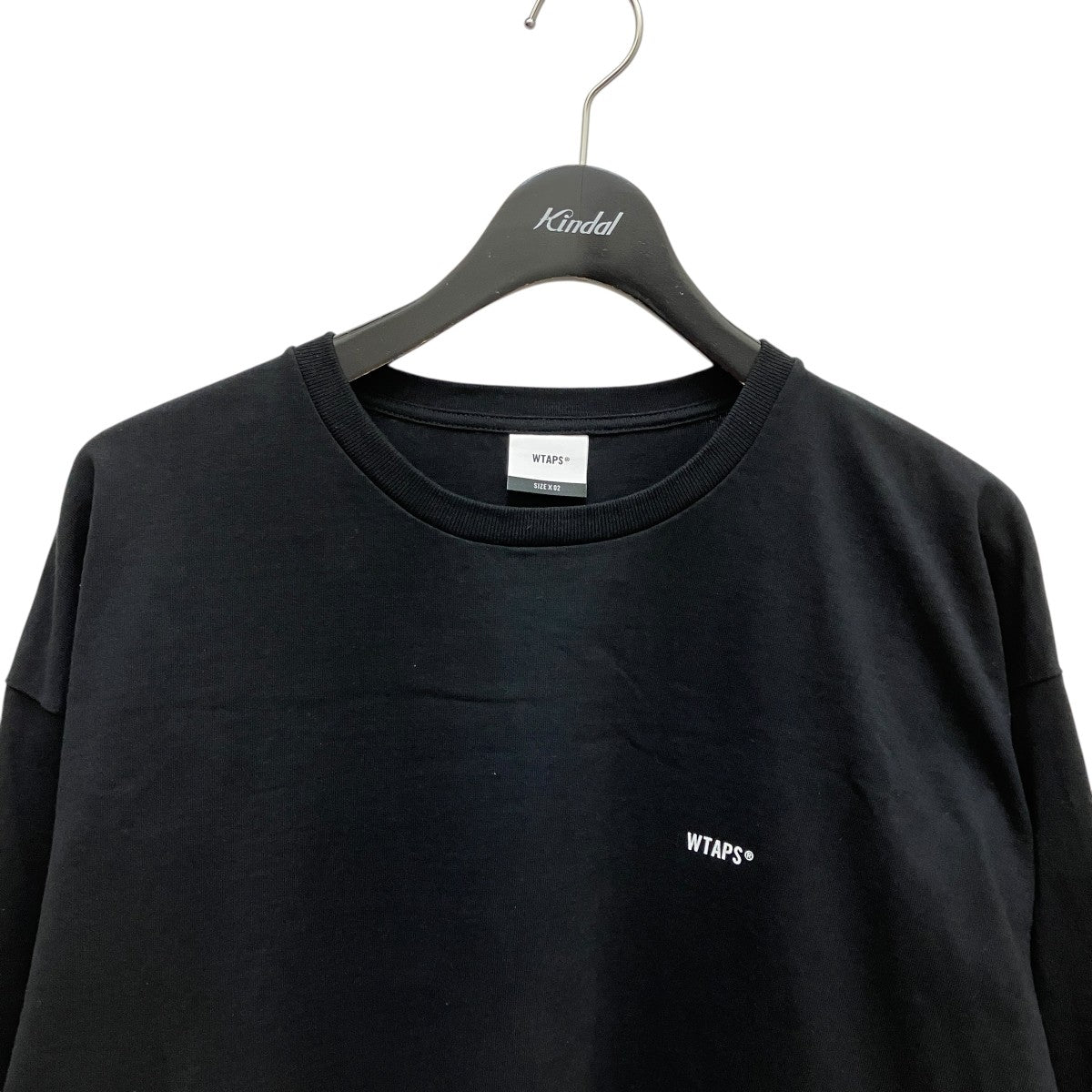 WTAPS(ダブルタップス) ロングスリーブTシャツ ブラック サイズ 02