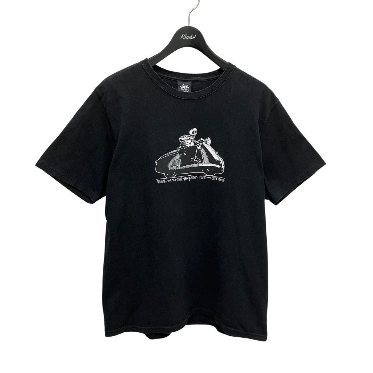 Skull ScooterプリントTシャツ