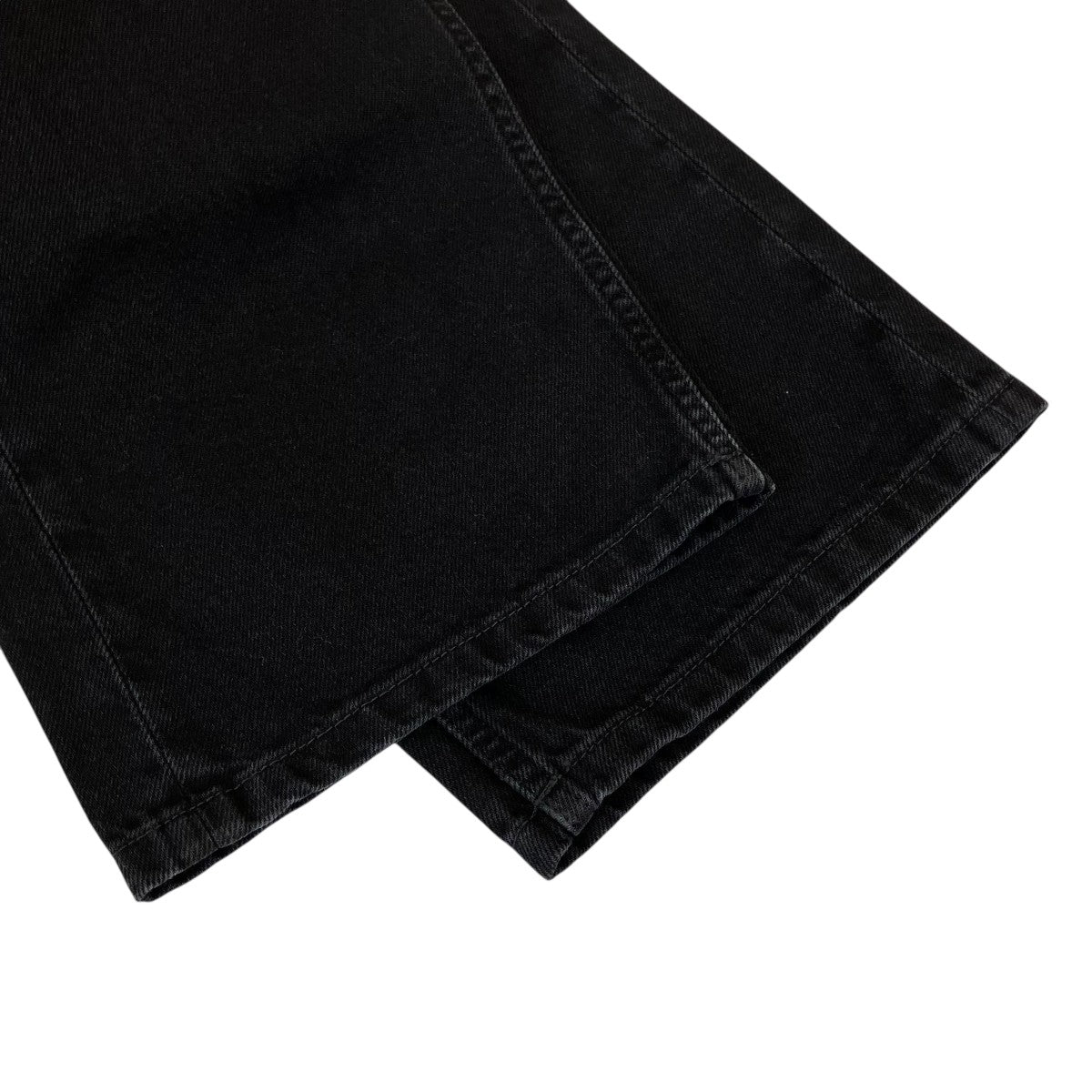 26SSWomen’s Pants 5 Pockets Blackウォッシュ加工ブラックデニムパンツS52LA0270
