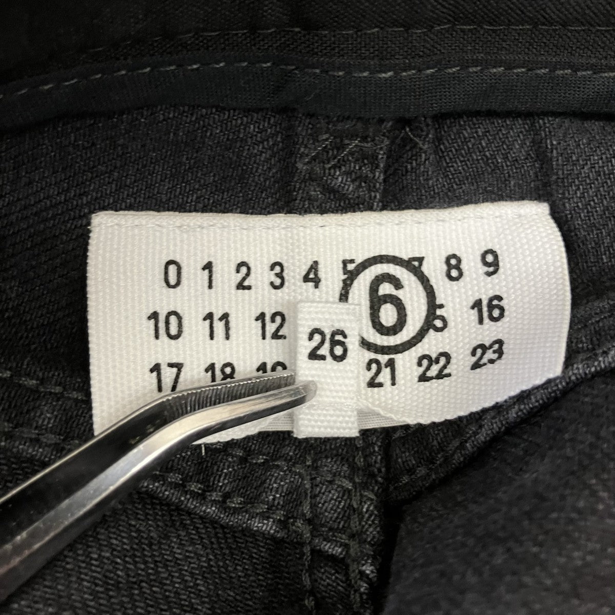 26SSWomen’s Pants 5 Pockets Blackウォッシュ加工ブラックデニムパンツS52LA0270