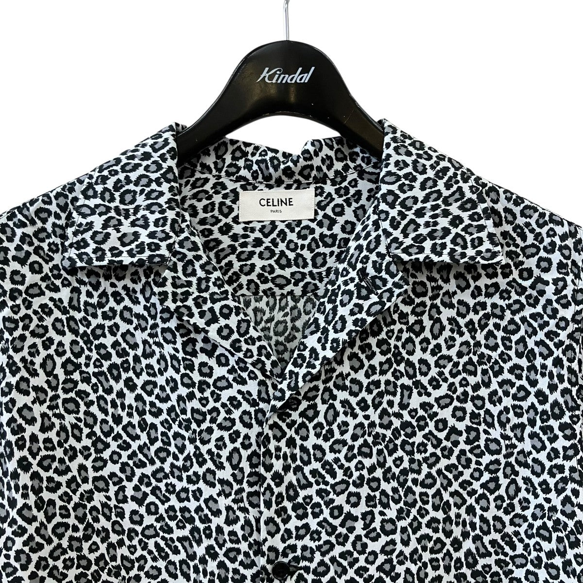 20SSHawaiian Loose Shirtレオパード柄オープンカラーシャツ2C268900H