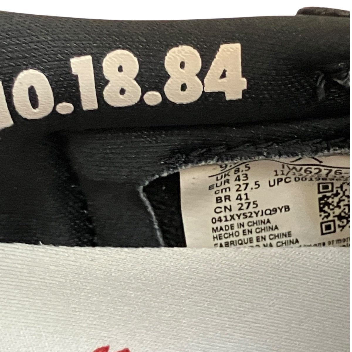 Air Jordan 1 Retro Low OG BannedローカットスニーカーIW6276-001