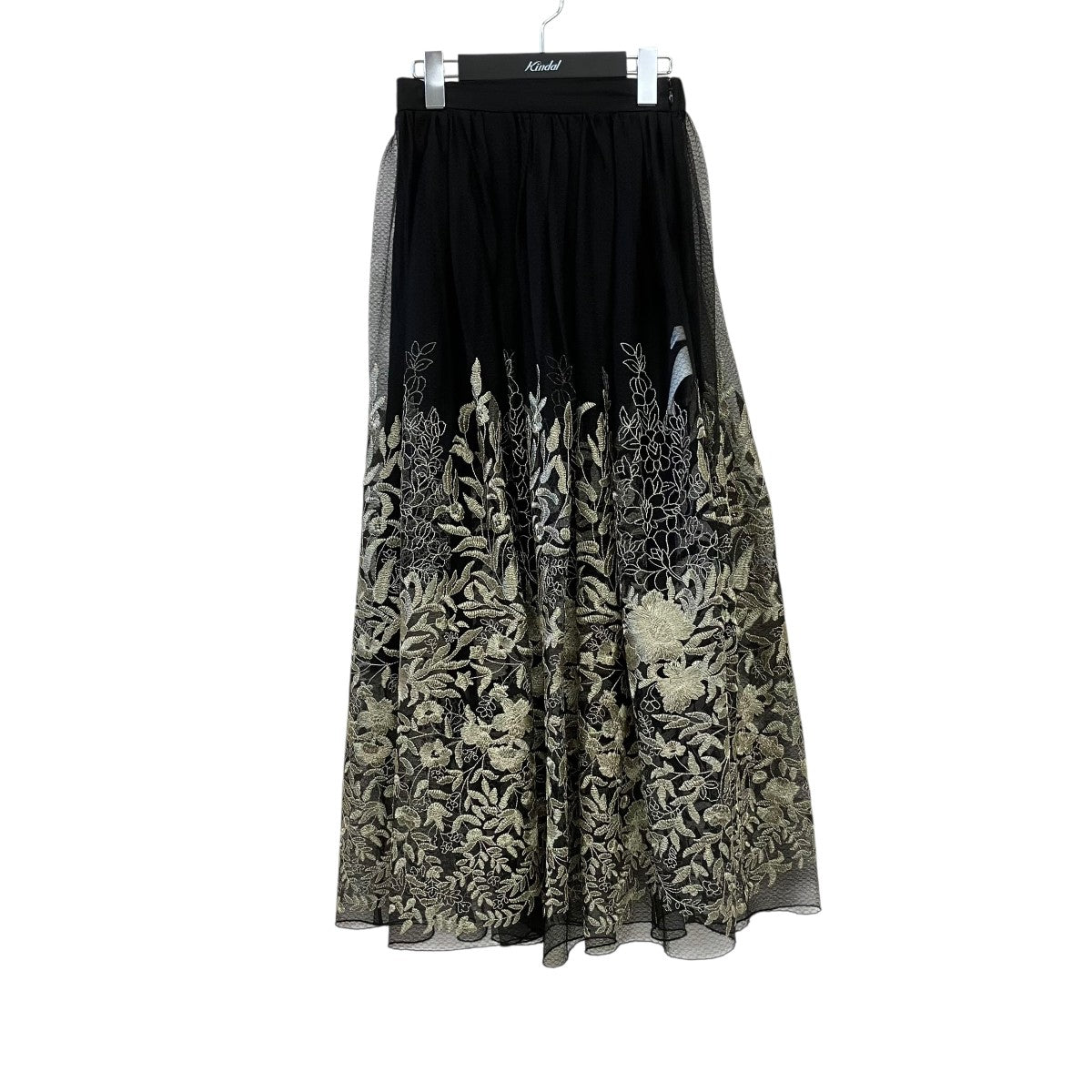 LULA TULLE EMBROIDERY SKIRTチュールスカート01120930080