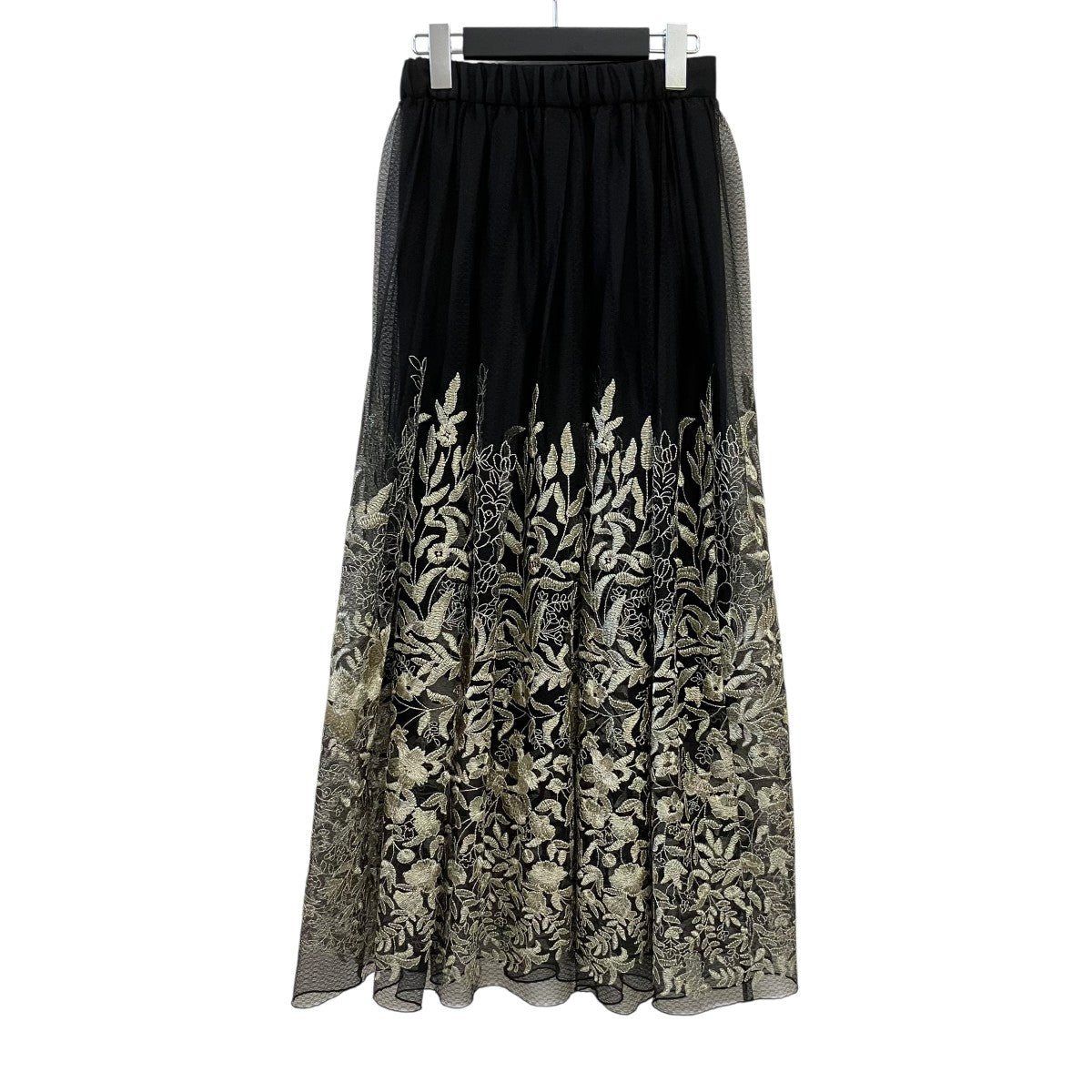 LULA TULLE EMBROIDERY SKIRTチュールスカート01120930080