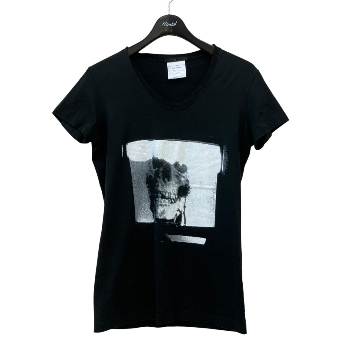 07SSUNDERNDWORLD ArchiveスカルプリントTシャツ