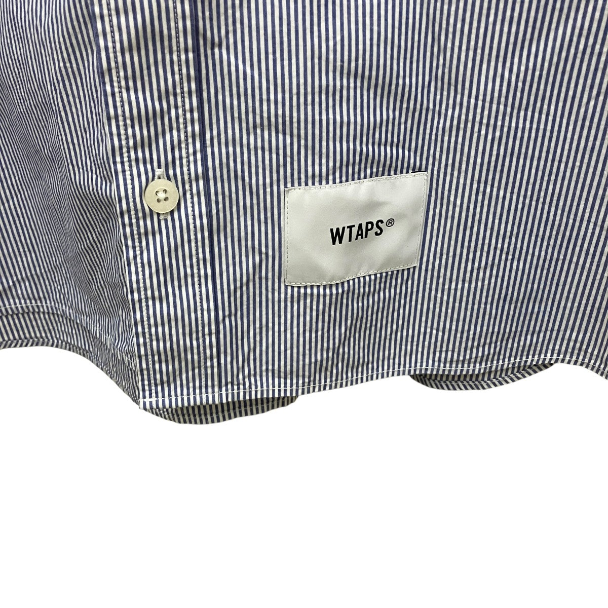 BROADCLOTH．TEXTILE．PROTECTストライプ長袖シャツ
