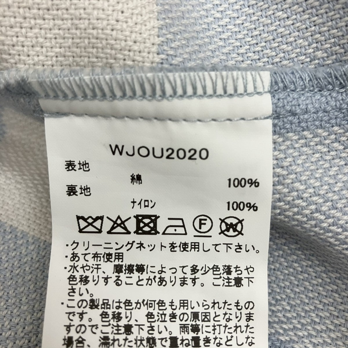 チェックシャツジャケットWJOU2020