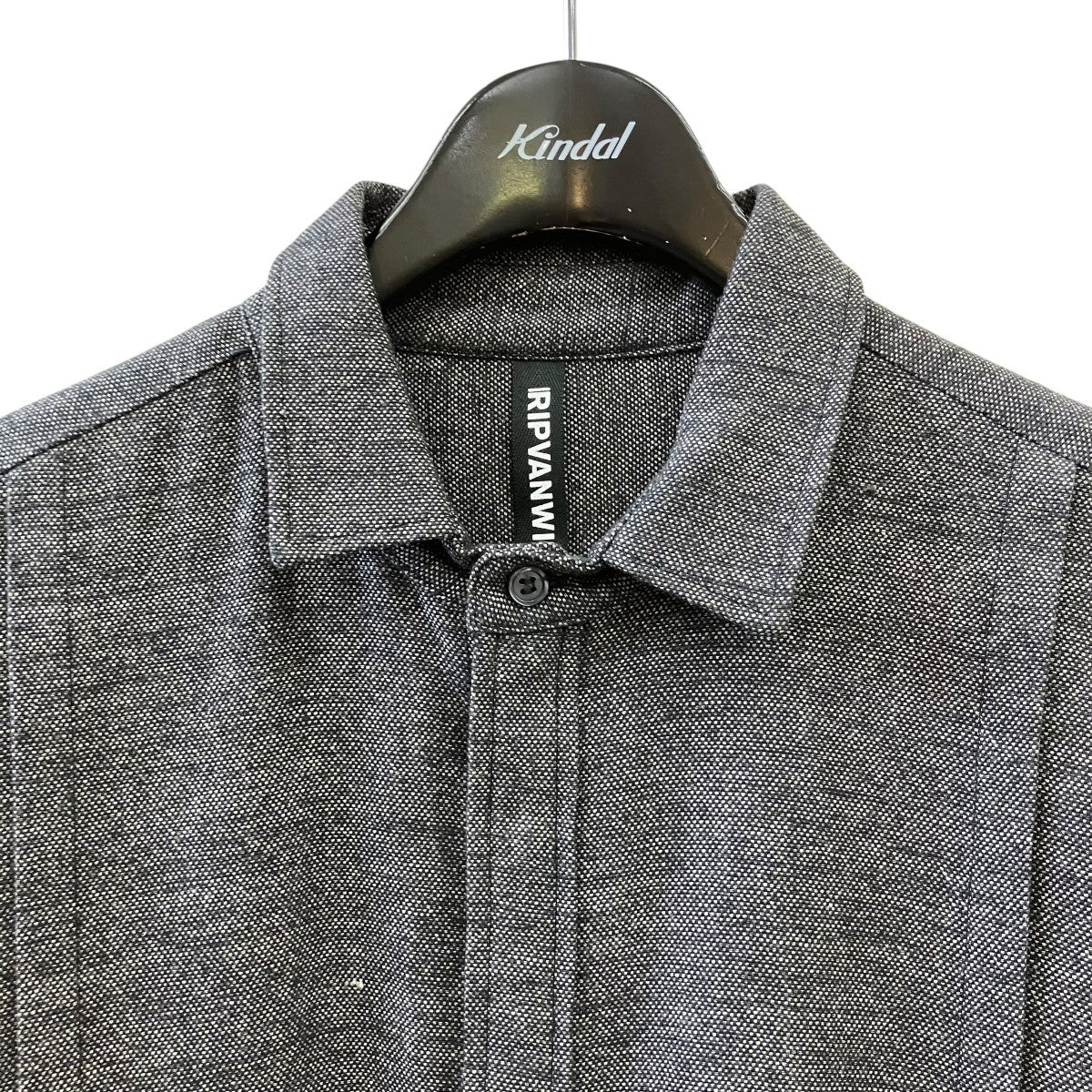 21SSRANDOM OX SHIRTSスナップボタンフライシャツRW-306