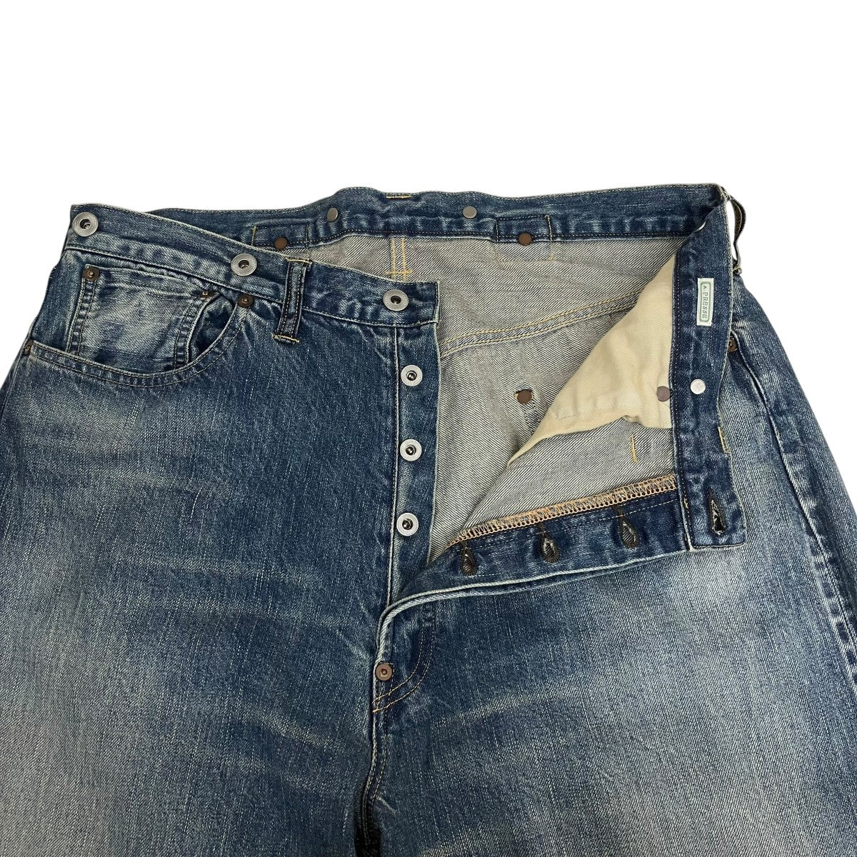 STYLE1 No．22 Washed Wide Denim PantsデニムパンツAP-4003