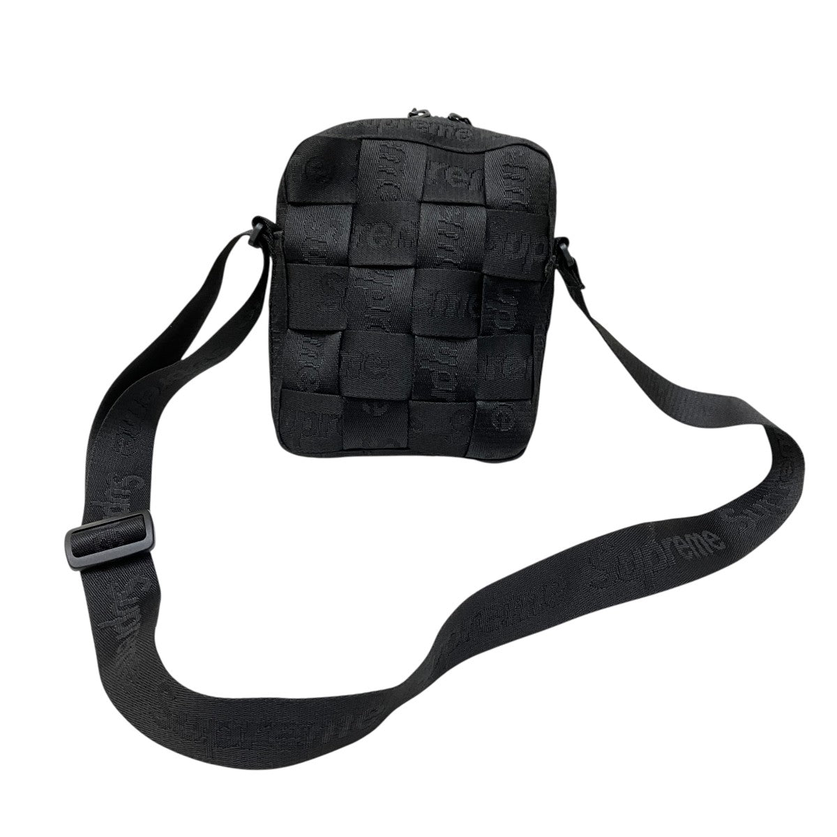24SSWoven Shoulder Bag  Blackショルダーバッグ