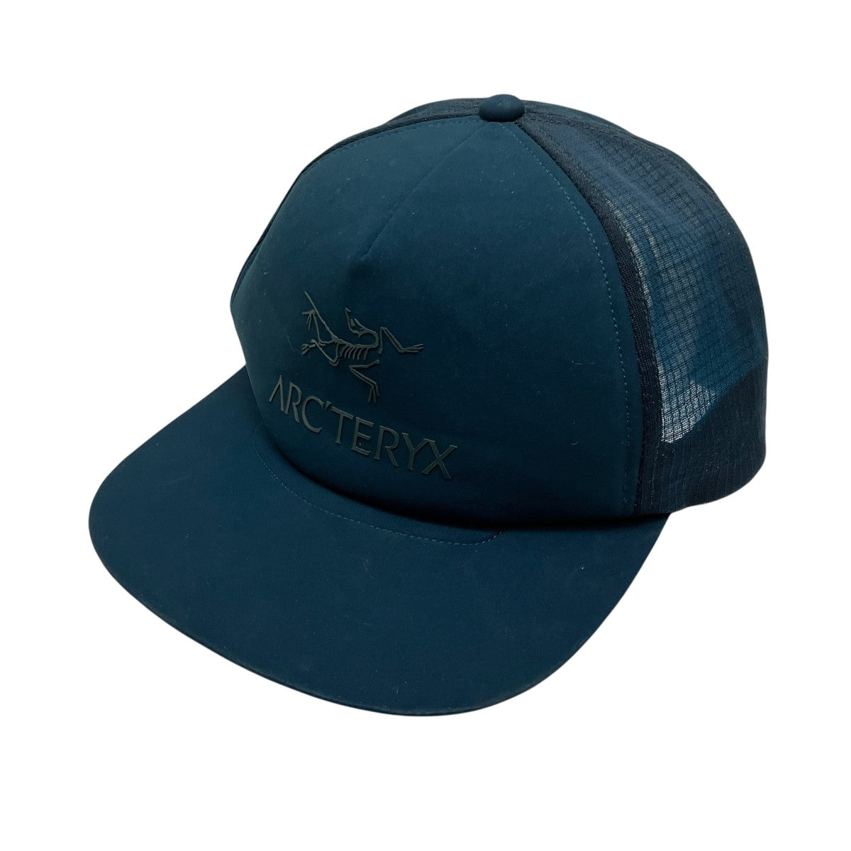 LOGO TRUCKER FLATメッシュキャップ