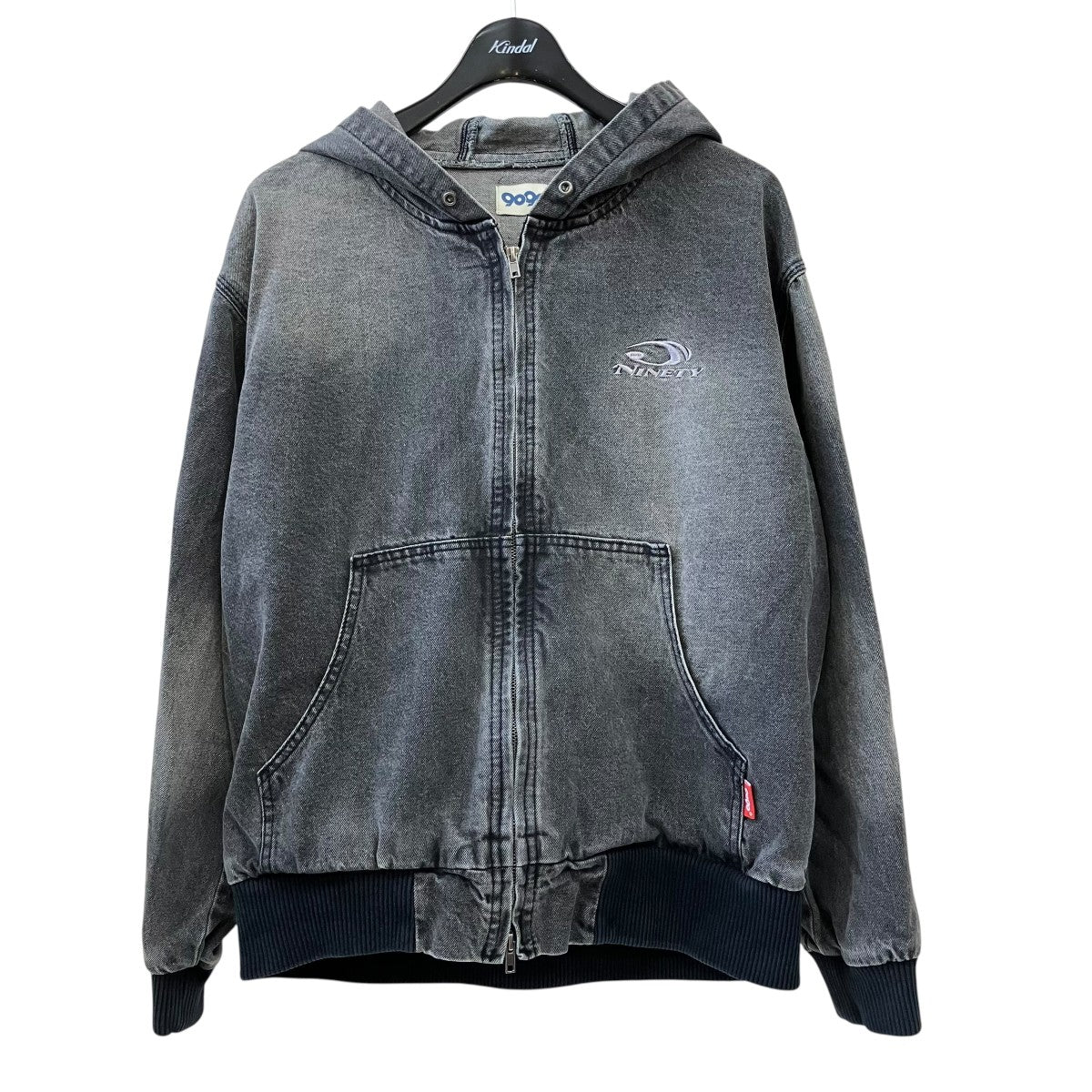 Heisei Logo Denim Zip HoodieデニムジップパーカーNN1791