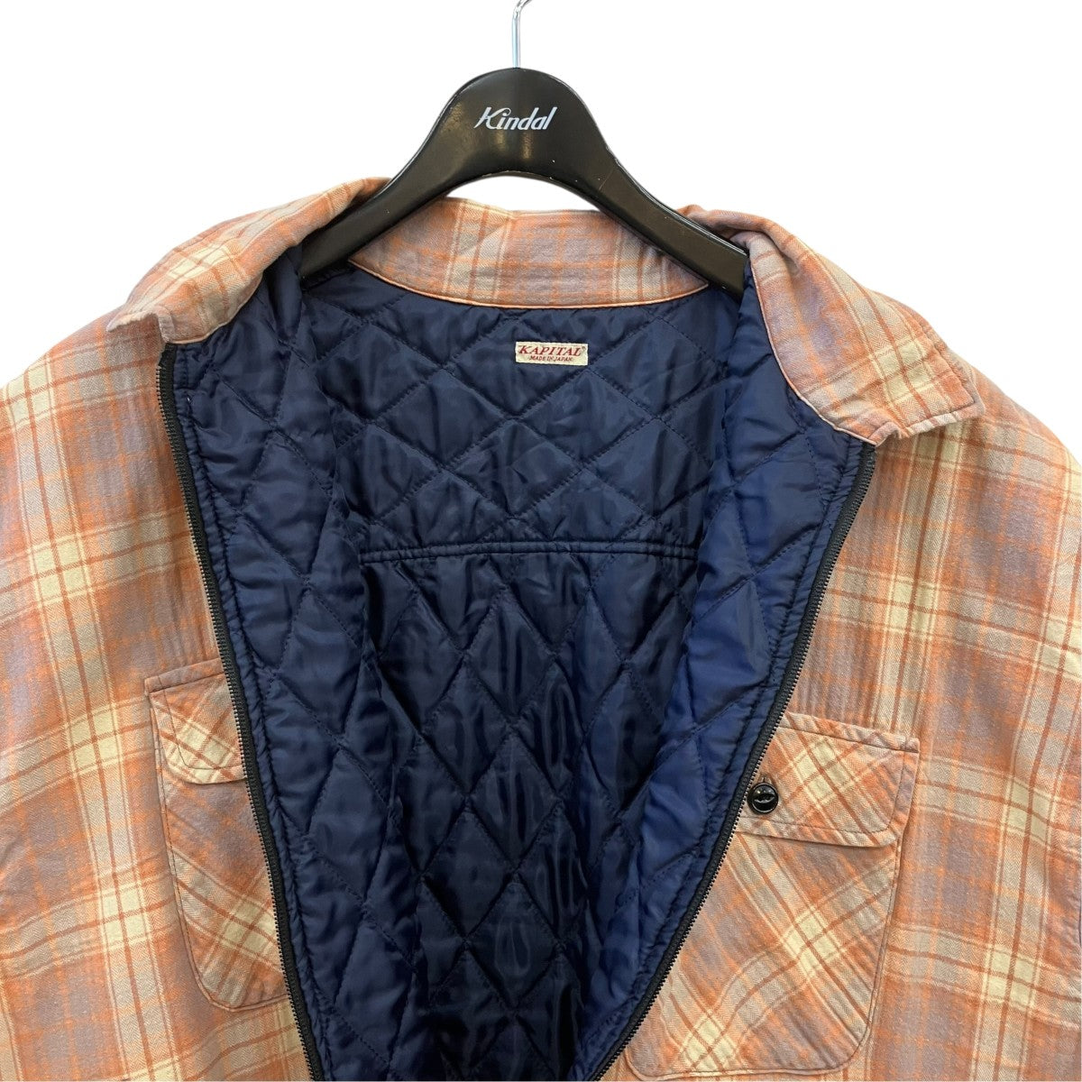 KAPITAL チェック中綿ベストK2511SJ195 古着・中古-3枚目のアイテム画像