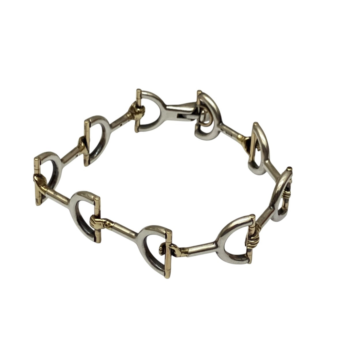 MAPPIN＆WEBB スターリングシルバーホースビットブレスレット 古着・中古-1枚目のアイテム画像