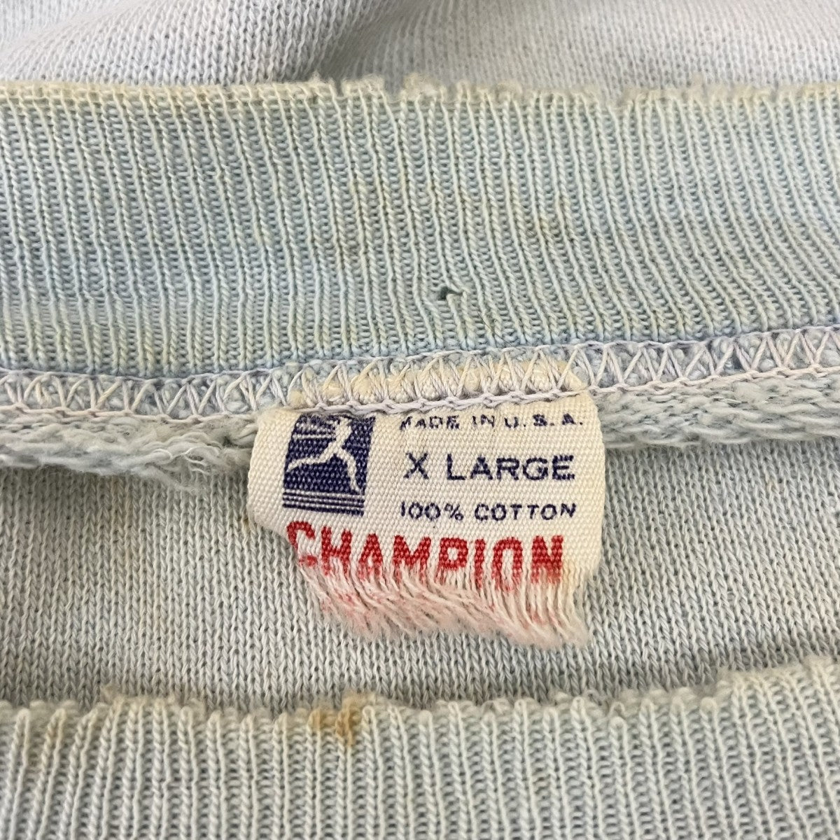 60’sVintage ランタグ SEATTLE UNIVERSITYカレッジラグランスウェット