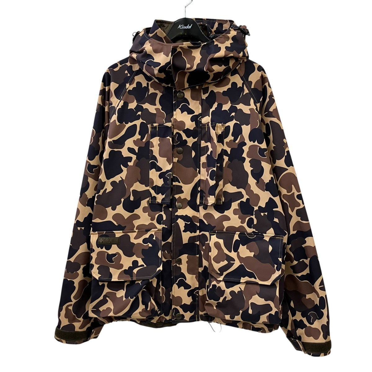 SAUVIE ISLAND JACKET別注カモ柄マウンテンパーカーPM0864