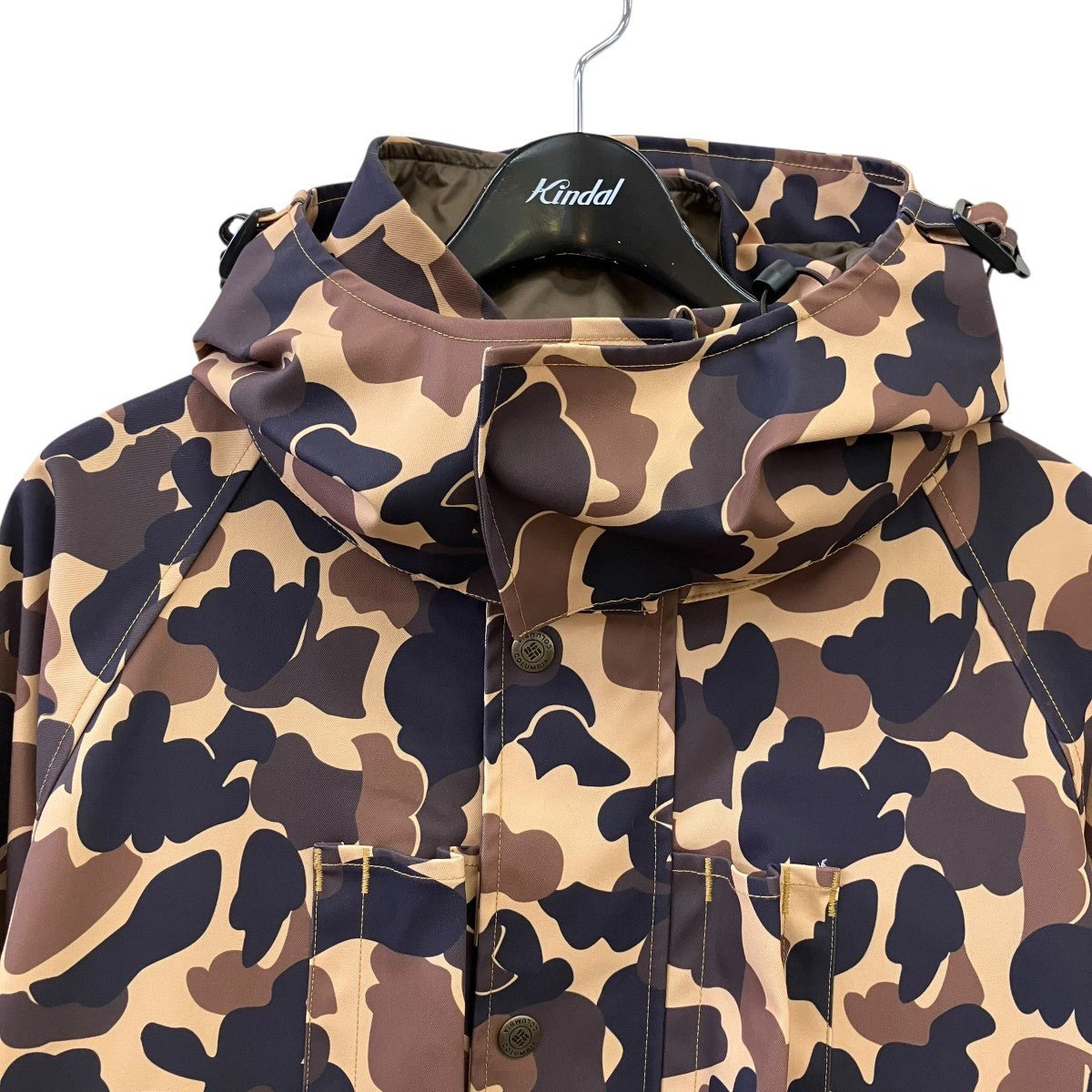 SAUVIE ISLAND JACKET別注カモ柄マウンテンパーカーPM0864