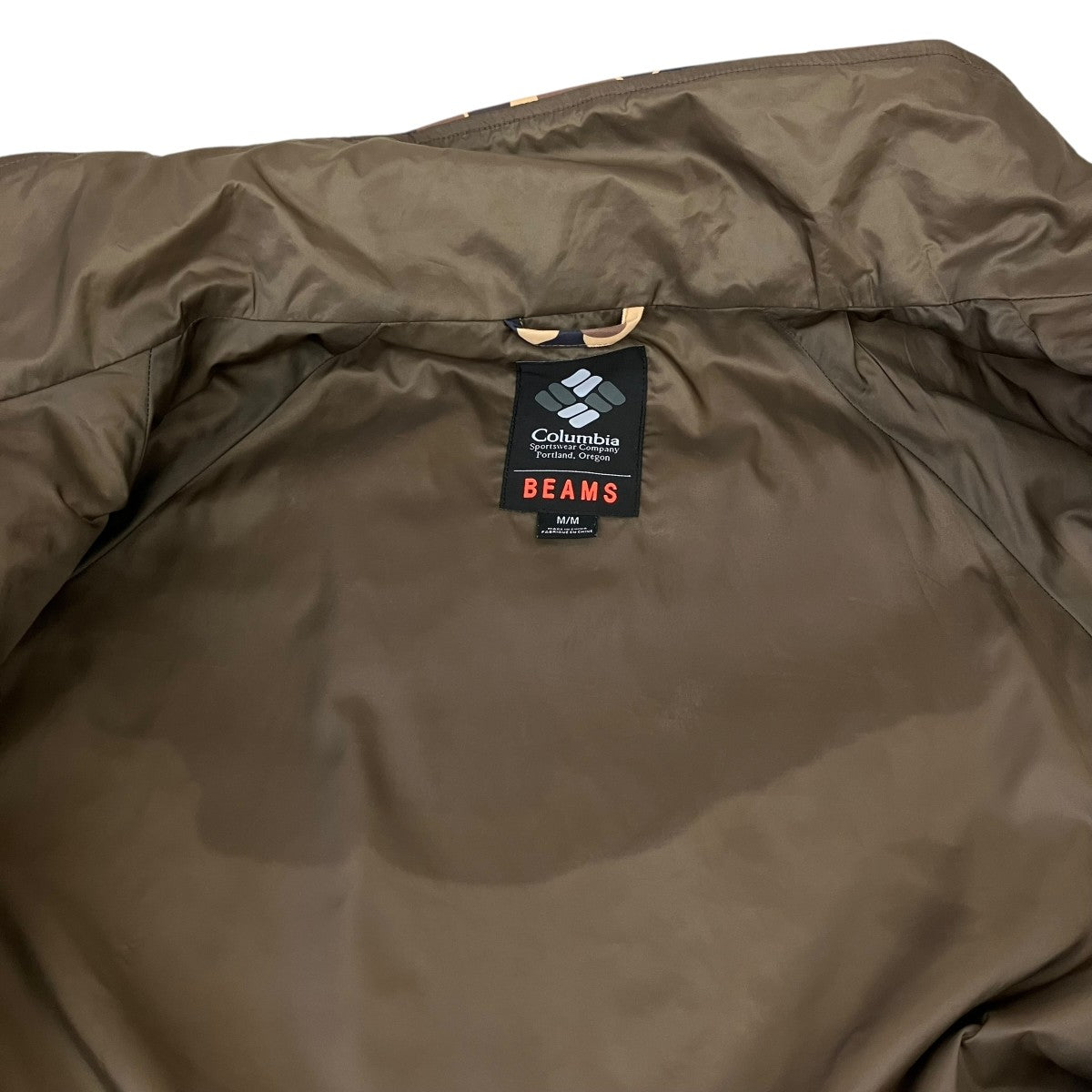 SAUVIE ISLAND JACKET別注カモ柄マウンテンパーカーPM0864