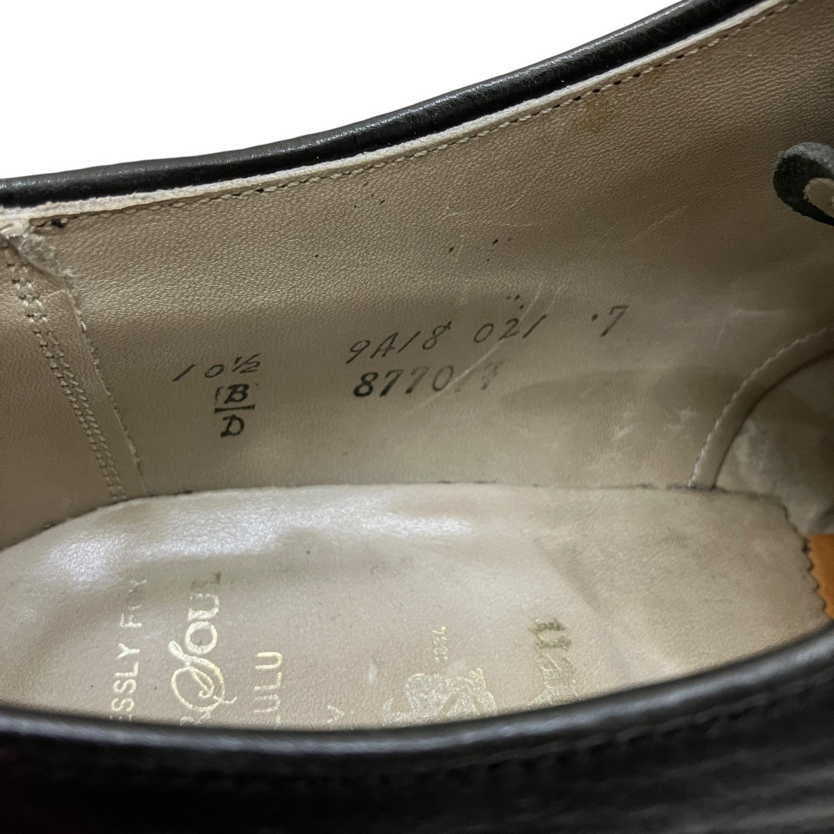 LEATHER SOUL別注Vチップシューズ